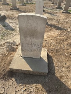 BAGHDAD (NORTH GATE) WAR CEMETERY - BURTON, A